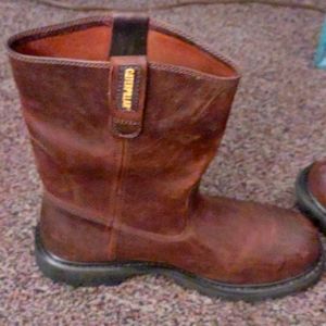 Caterpillar steal toe boots